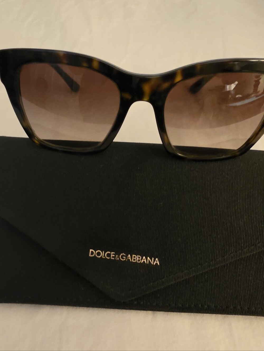 Dolce & Gabbana 4384 Tortoise Shell Sunglasses - Picture 3 of 4